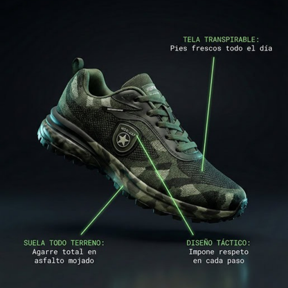 Army One – Tenis tácticos que combinan fuerza militar y comodidad total
